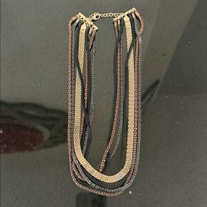 Elegant Multicolor Chain Necklace